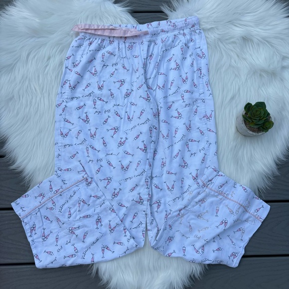 Victorias Secret Champagne Pattern PJ Set - Picture 3 of 8